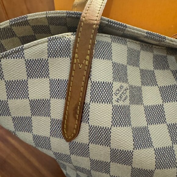 Louis Vuitton Salina Damier Azur GM Handbag - Picture 13 of 13